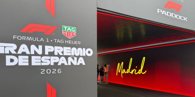 Paddock del GP de España de Fórmula 1 / Fuente: @madring_oficial