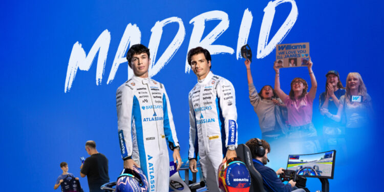 Williams F1 Team en el Madring / @WilliamsRacing