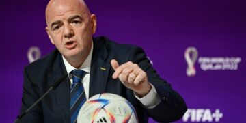 Gianni Infantino, presidente de la FIFA.