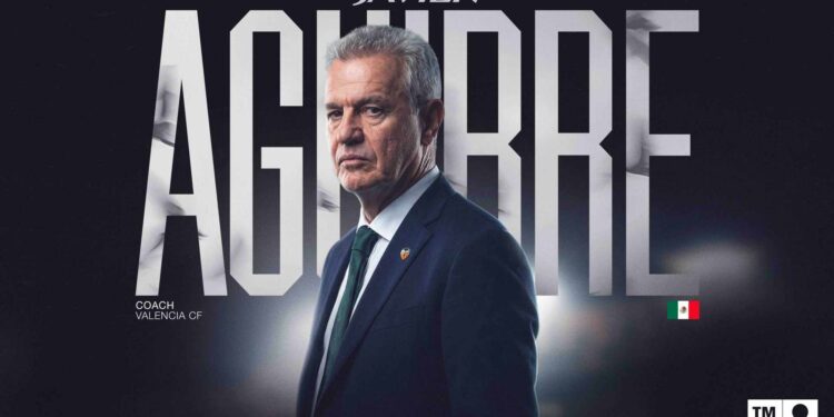 Javier Aguirre, nuevo técnico del Valencia.