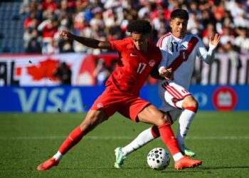 Volvimos a tropezar: Canadá derrotó 2-0 a Perú con doblete de Shaffelburg