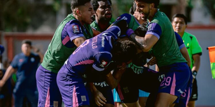 Sacaron oro: Alianza Lima le ganó 0-1 a Moquegua sobre la hora