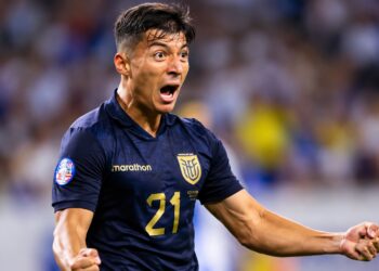 Alan Franco mediocampista ecuatoriano protagonista en Atlético Mineiro