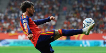 Álex Baena jugando con la Selección Española / Fuente: Atlético de Madrid