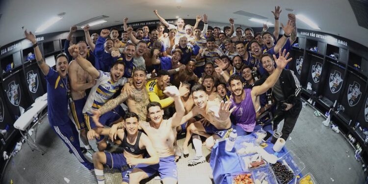 Boca ganó en Brasil