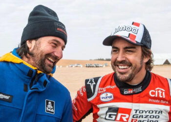 Fernando Alonso durante el Rally Dakar 2020 / Fuente: Fernando Alonso
