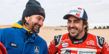 Fernando Alonso durante el Rally Dakar 2020 / Fuente: Fernando Alonso