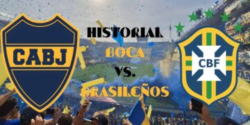 Boca frente a equipos brasileños