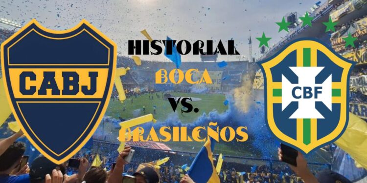 Boca frente a equipos brasileños