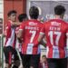 Los jugadores del Azuaga celebrando un gol | Foto: CD Azuaga