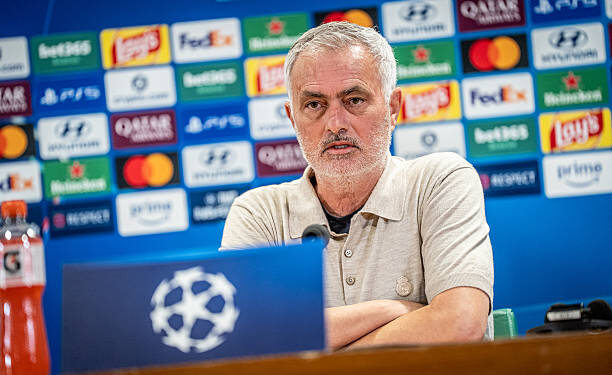 José Mourinho en la previa del Roma-Real Madrid de Champions League